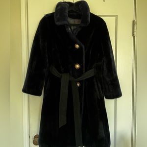 Vintage Borgana Styled by Sportowne Faux Fur Coat
